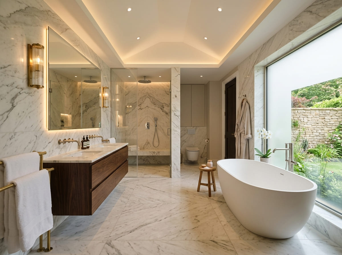 Custom Bathroom Renovation in Comfort